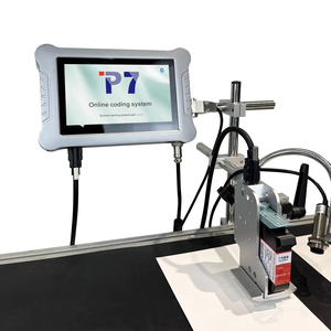 Automatic Online Batch Printing Tij Inkjet Printer Variable Data Expire Date Qr Code Series Number <strong>Coding</strong> Machine