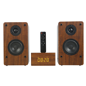 家庭音乐系统音频书架扬声器2.0扬声器电视近场有源扬声器，光学/RCA输入，遥控器