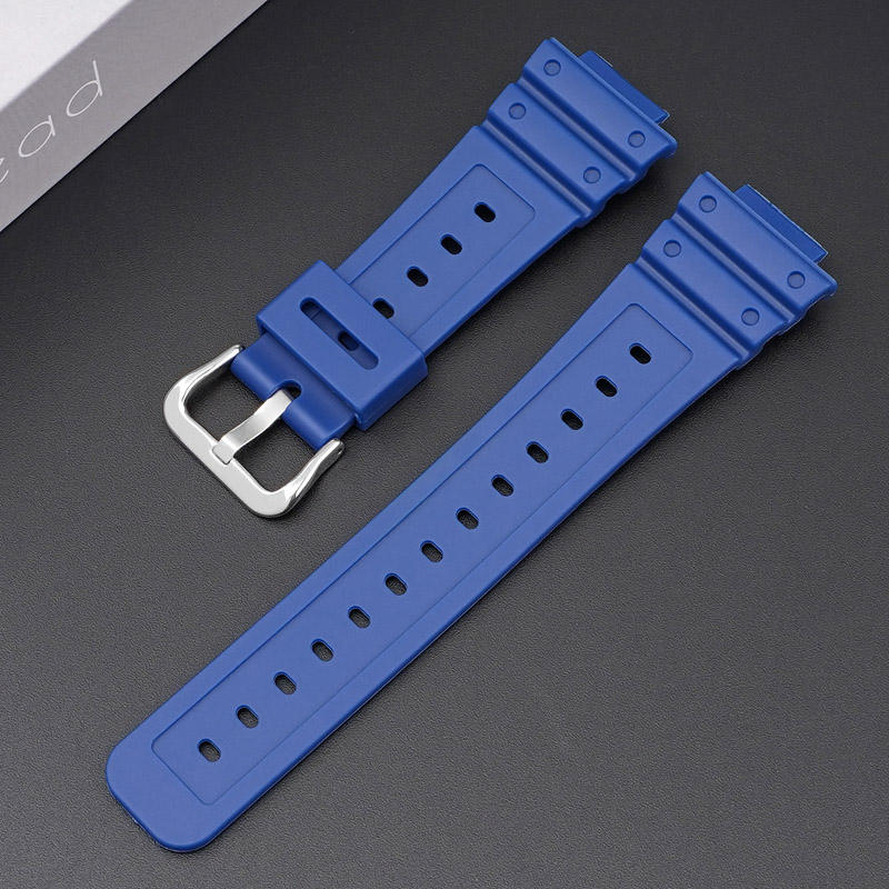 Blue+siliver buckle