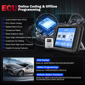 Macchina diagnostica del veicolo D9S tutto il sistema auto strumento diagnostico ECU programmazione bidirezionale chiave OBD2 Scanner