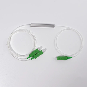 Telecom tipo Mini Splitter ottico PLC modalità singola tubo in acciaio SC/APC connettore in fibra ottica FTTH per Gpon Epon 4G Simplex - Product Image 3