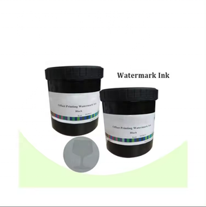 Tinta Watermark Security Tinta de color blanco y negro en alta precisión personalizada para serigrafía - Product Image 4