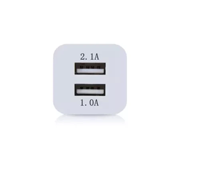 Yüksek kalite abd/ab 5V 2.1/1A şarj cep telefonları için çift USB şarj duvar güç adaptörü - Product Image 3