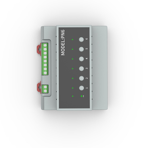 Tuya ZigBee 6チャンネル16Aスマートリレー電源コントローラWiFiスマート回路ブレーカーモジュールサポートホテルSAASシステム - Product Image 4