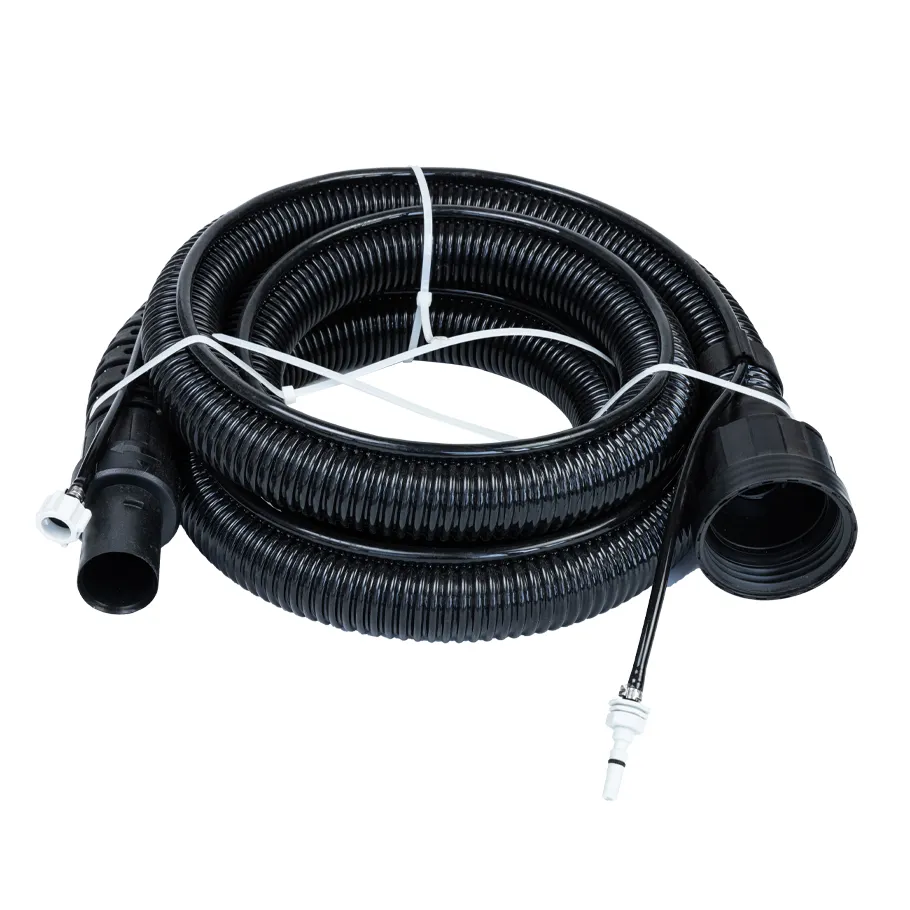 32mm Basic Industrial Stretch Pipe Durable Flexible Vacuum Cleaner Hose With Integrated Tubing