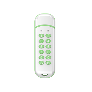 New ABS Digital <strong>Encrypted</strong> USB <strong>Flash</strong> Drive Plastic Key Password Protection <strong>Flash</strong> Disk Multi Colors Green - Product Image 1