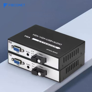 VGA <strong>to</strong> Fiber Optic Extender 1 Channel Stereo Audio Video <strong>Optical</strong> Transceiver VGA <strong>Optical</strong> Transceiver - Product Image 6