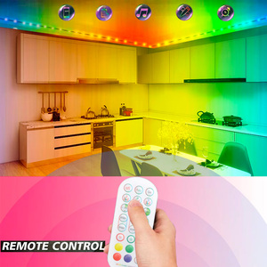 WS2811 IC RGB addressable LED Strip Light 5050 SMD RGB 60LED /m 20พิกเซลส์/เมตรหลายสี10M เพลงไล่ IP65 - Product Image 4