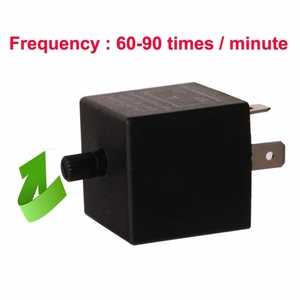 12 В 3-контактный Электронный СВЕТОДИОДНЫЙ мигающий реле 0,1 W-150W C/m мотоцикл поворотник Регулируемый мигалка - Product Image 3