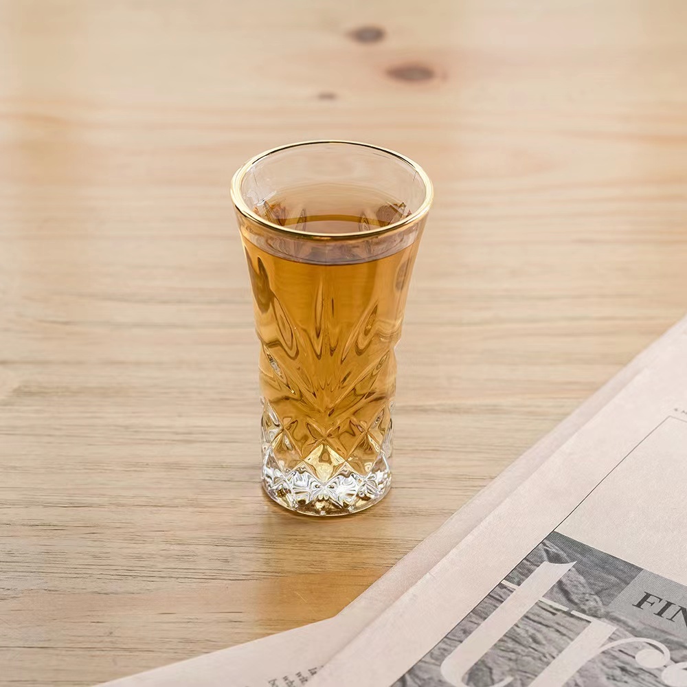 Glasses Heavy Base Shot Glass Cordial Glasses 2 OZ