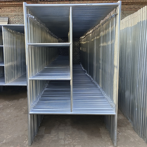 Low MOQ Movable Portable Multi <strong>Function</strong> Mobile Baker Scaffold H Frame Professional <strong>Scaffolding</strong> - Product Image 3