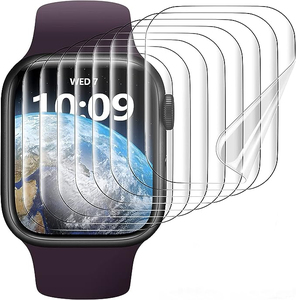 ฟิล์มไฮโดรเจล TPU ยืดหยุ่นป้องกันรอยขีดข่วนป้องกันหน้าจอใสสำหรับ Apple Watch Series 10 9 8 ultra 38/39/40/42/44/49มม. - Product Image 1