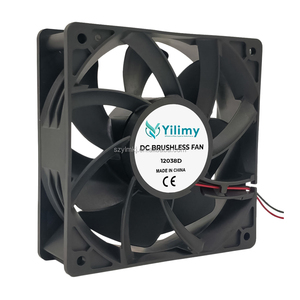 12038D High Flow 120*120*38mm DC Axial Cooling Fan 12038 Electric Power Source OEM &amp; ODM Customized Support - Product Image 1