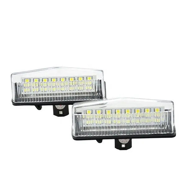 Accessoires de voiture lumière LED numéro de licence plaque d'immatriculation de lumière pour voiture Lexus CT200h NX 200t 300h RX 200t 450h IS300 Sportcorss