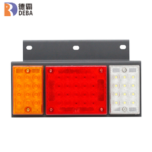 Factory High Quality IP67 Waterproof <strong>12V</strong> 24V Rear Combination Light 60 <strong>LEDs</strong> with Iron Plate for Trucks - Product Image 6