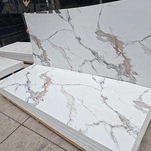 PVC Tấm tường trang trí Nội Thất Tường PVC tấm <span class=keywords><strong>panel</strong></span> tường de PVC efecto madera Para pared - Product Image 1