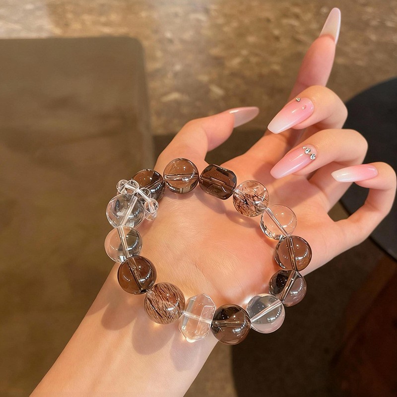 White+Mixed Smoky Quartz