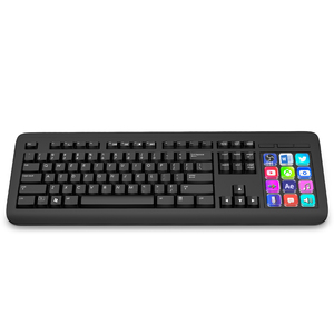 Aceptamos teclado de pedido personalizado con panel de control de pantalla LCD Suministro de soluciones de teclas LCD - Product Image 1
