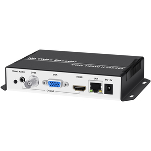URayTech HD VGA HDMI CVBS Video Streaming decodificador SRT RTSP RTMP su cámara IP decodificador H.265 H.264 - Product Image 4
