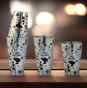 Qua biên giới nóng bán sọ Khắc Máy xay sinh tố Halloween Quà Tặng thời trang Boston Máy xay sinh tố - Product Image 1