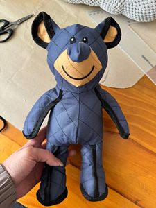磨牙宠物毛绒玩具吱吱动物风格狗玩具威猛熊宠物耐用毛绒玩具