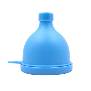 Sampel Gratis Pabrik 15 Tahun Sesuai Pesanan 100Ml Corong Bubuk Protein Plastik Suplemen Protein Bubuk dengan Dua Tutup - Product Image 6