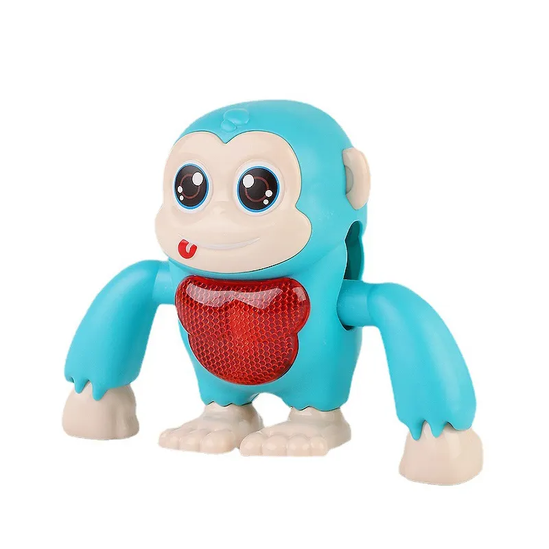 Hand clapping switch sensor plastic dancing monkey musical electric toys 2023 for kids