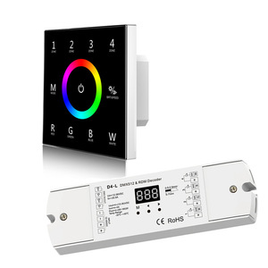 D4-L 4CH PWM Konstant spannung DMX Decoder DMX512 Beleuchtung LED Controller für RGB RGBW LED Streifen - Product Image 3