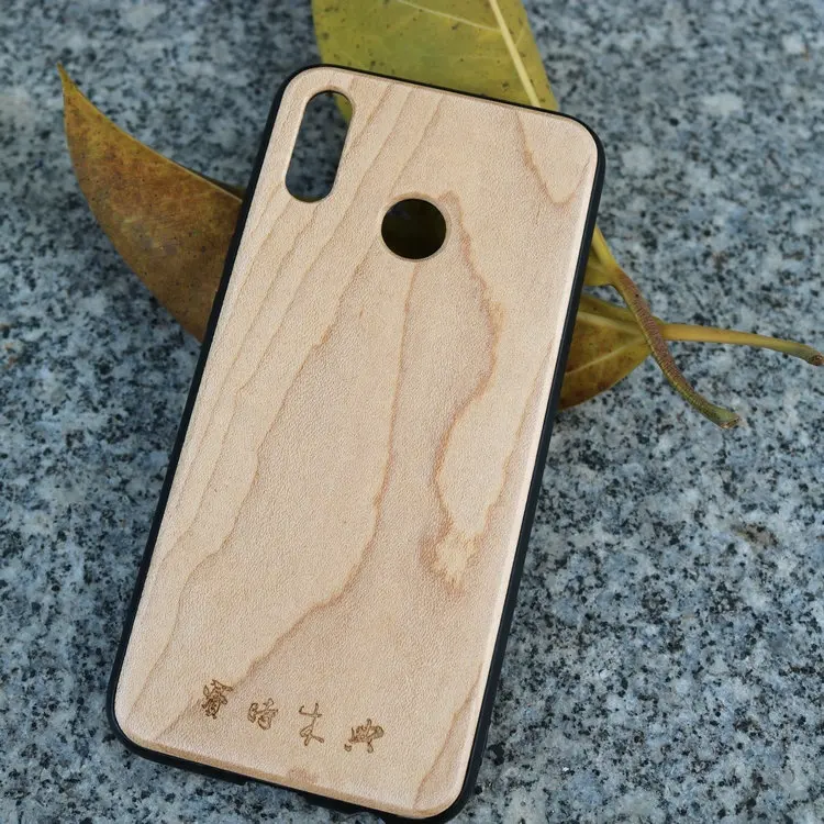 Wholesale Mobile Phone Accessories TPU Wood Phone Case Best Quality