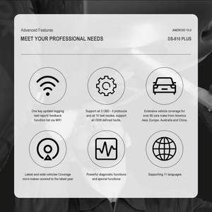 DS-810 PLUS Automotive Diagnostic Tool Support Online-Codierung und Programmierung - Product Image 3
