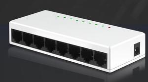 定制8-RJ45端口10/100Mbps以太网网络交换机集线器欧盟插头快速局域网交换机适配器迷你桌面/桌面迷你交换机 - Product Image 3