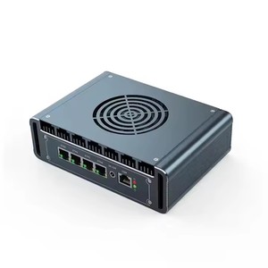 Nuevo diseño Mini PC sin ventilador Intel J4125 con 4 núcleos 4 hilos DDR4 Firewall Mini computadora disponible en AU US CN EU Plugs - Product Image 2
