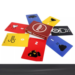 プラスチック製の英語版でゲームに優しい大人と子供のカードゲームをうんち - Product Image 5