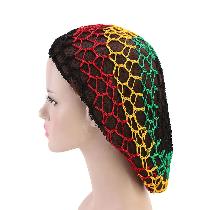 Red de ganchillo para el cabello, Red para el cabello, tapa holgada, sombrero Rasta, redecilla para rastas, red de malla gruesa francesa, redecilla para el cabello