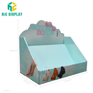 纸板台面显示器，柜台化妆品展示架，纸板桌面显示 - Product Image 5