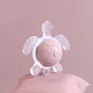 BPA ücretsiz silikon diş kaşıyıcı oyuncak bebekler için kaplumbağa güvenli ve dayanıklı çiğneme bebek eğitim oyuncak silikon diş kaşıyıcı - Product Image 3
