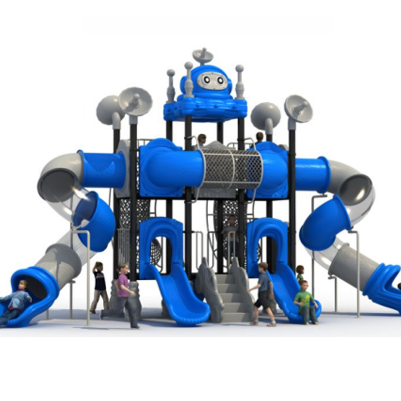 commercial outdoor playground equipment with slide
