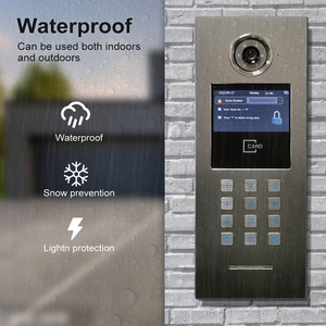 Supporto multifunzione 9999 utenti sistema interfono di sicurezza interfono per videocitofono IP Smart Home di grandi edifici per la costruzione