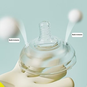 Biberón <span class=keywords><strong>Baby</strong></span> Milk sense chupete 0-36 meses antiflatulencia biberón de silicona súper suave 150/240ml para bebés recién nacidos