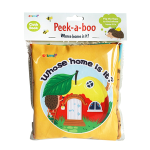 New Design Peek-a-Boo Cloth <strong>Book</strong> with Crinkly Sound, Education Fabric <strong>Book</strong> Fun Interactive Baby <strong>Book</strong> with Inspiring Stories