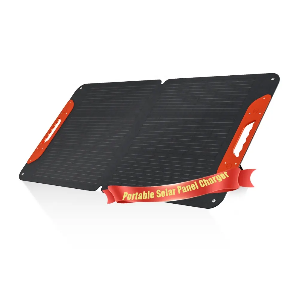 Foldable Solar Panel 100 watt 120 watt Folding Portable Solar Panel Kit For Solar System