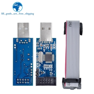 TZT ufficiale USBASP USBISP AVR programmatore USB ISP USB USB ASP ATMEGA8 ATMEGA128 supporto Win7 64Board