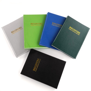 High Quality Golden Stamping Hardcover Register Book <strong>Customize</strong> All Kinds of Style Could Be <strong>Make</strong> Hardcover <strong>Notebook</strong> - Product Image 5