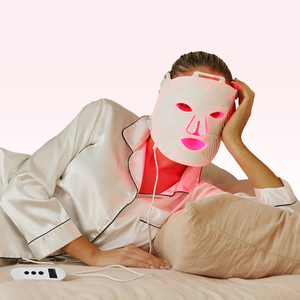 <strong>4</strong> Color Led Face Mask for Facial Skin Care and Red Light Popular Led Facial Face Mask Led Face Mask - Product Image 1