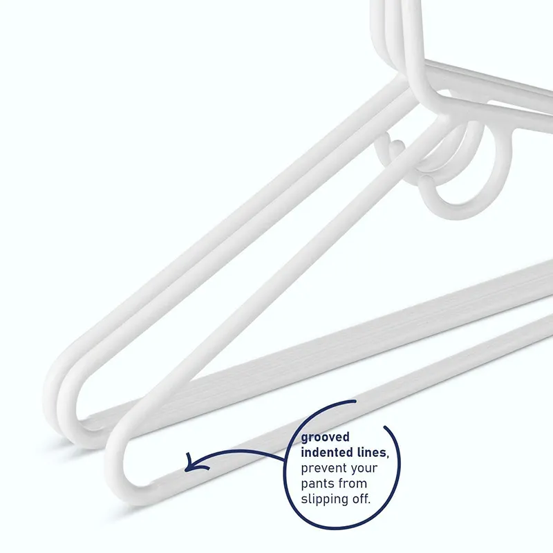 LEEKING Manufacturer Custom  Multi Purpose Durable  Plastic  Adult Clothes Hanger
