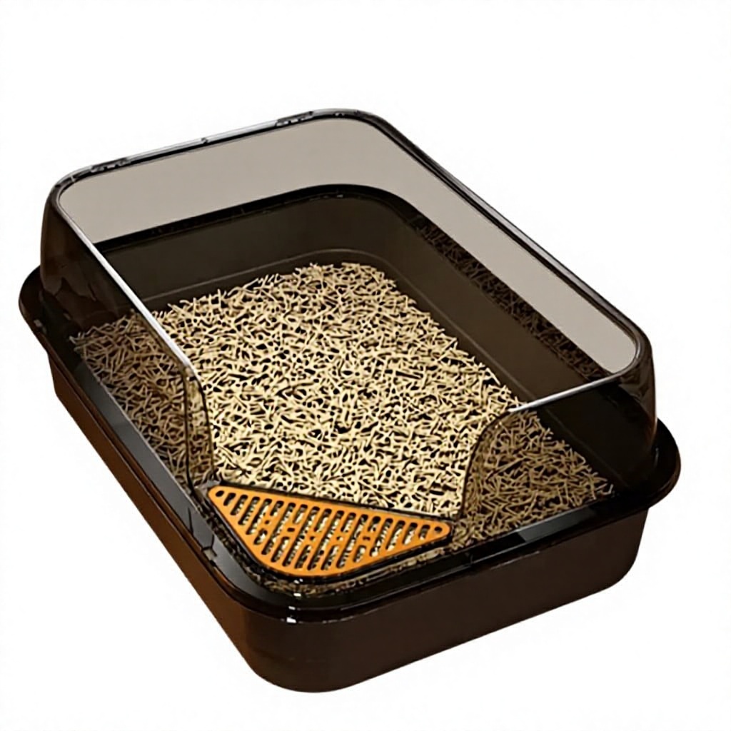 Caja cuadrada obsidiana negra-extra grande-35 jin