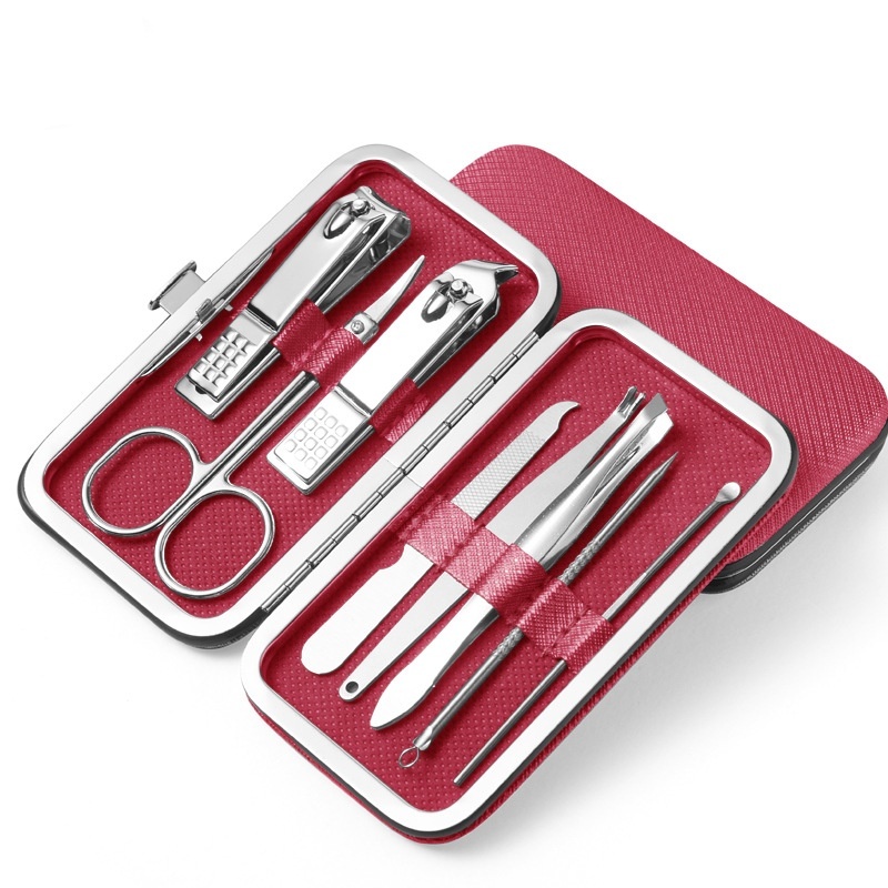 8 piezas rojo