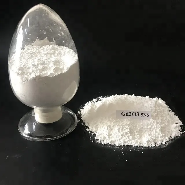 Sy yüksek saflıkta Gd2o3 Gadolinium oksit ile 99% 99.9% 99.999% CAS 12064-62-9