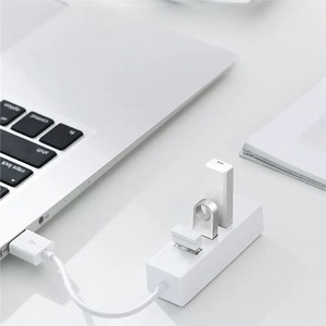 集线器USB多2.0集线器USB分离器电源适配器高速4端口一体机，适用于电脑视窗电脑附件 - Product Image 2