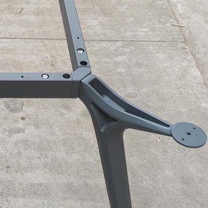 Modern Style Customized Size Office Table Leg Furniture Office Metal Table Leg Staff Workstation 4 Person Face to Face <strong>Computer</strong> - Product Image 6